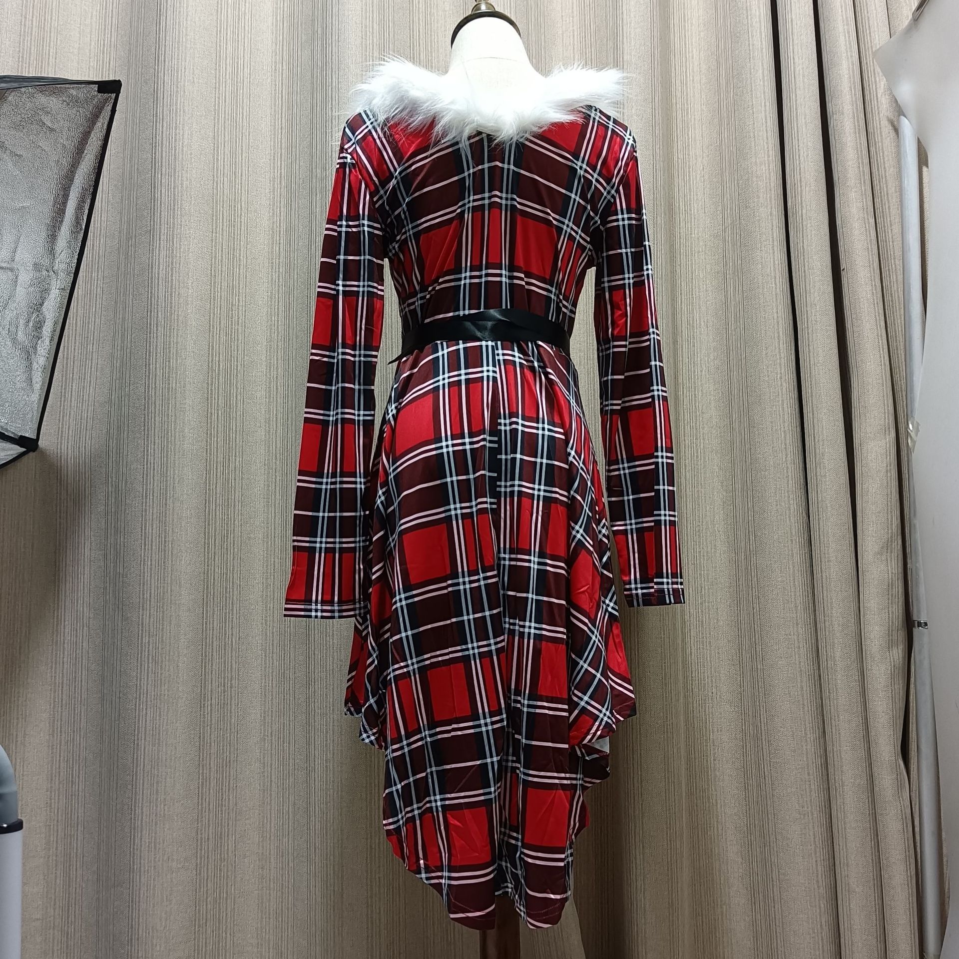 Womens Christmas Party Dress Sexy Bodycon Elegant Party Long Sleeves Dress